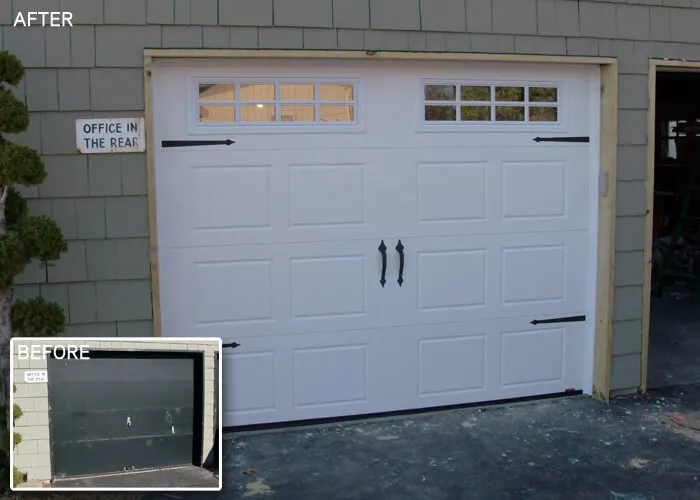 North Haltey SP, 9' x 7', Ice White, windows with Stockton Inserts