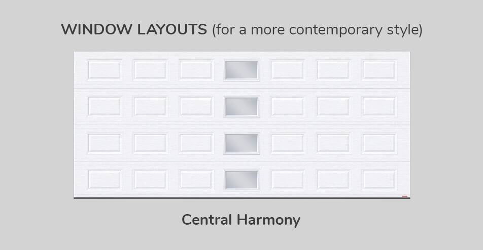 Window layouts - Central Harmony