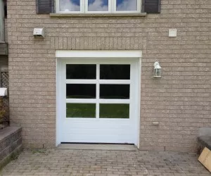 Transforming a Basement Room into a Garage