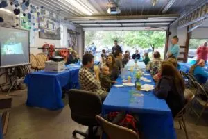 Party in the garage